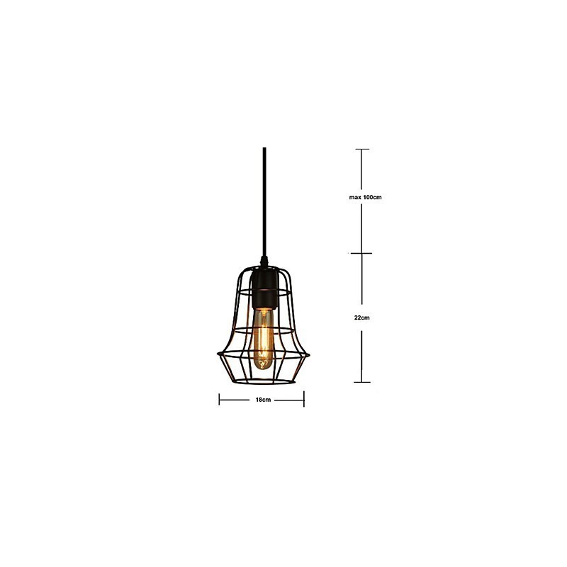 Stylish Europe Style Vintage Chandelier for Black Pendant Light