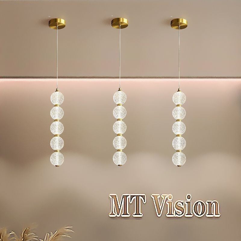 Pendant Light Acrylic Beaded Decorative Lighting