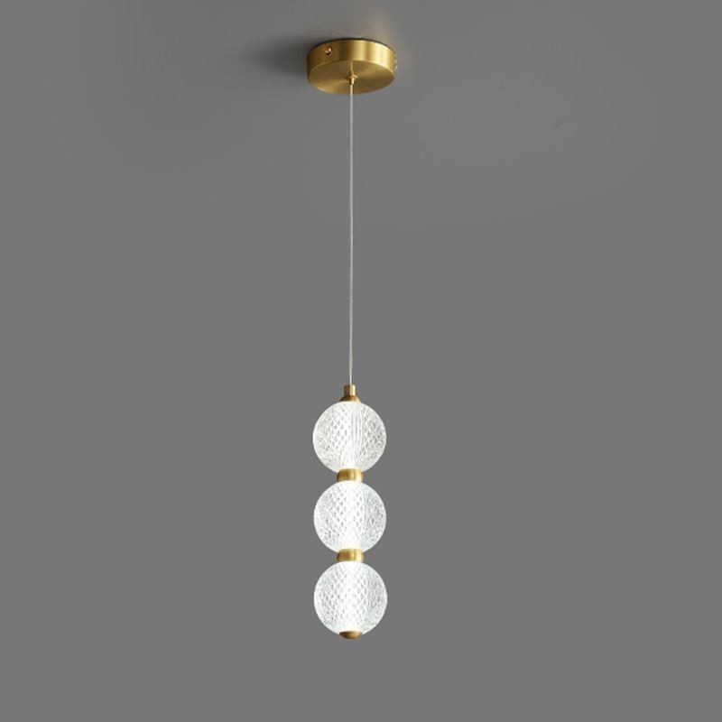 Pendant Light Acrylic Beaded Decorative Lighting