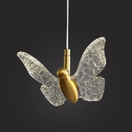 Pendant Light Acrylic Butterfly Ceiling Light Fixture