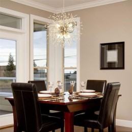 Firework Chandelier 8 Lights Dandelion Pendant Light