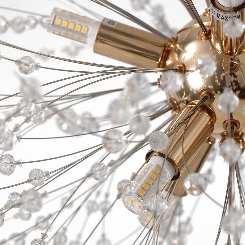 Firework Chandelier 8 Lights Dandelion Pendant Light