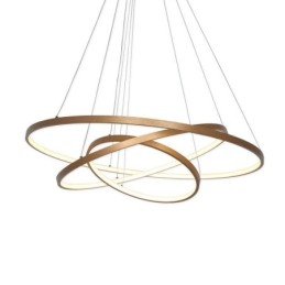 Pendant Light Modern Chandelier Lighting 3 Rings Ceiling Light