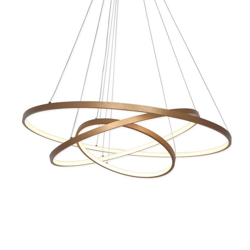 Pendant Light Modern Chandelier Lighting 3 Rings Ceiling Light