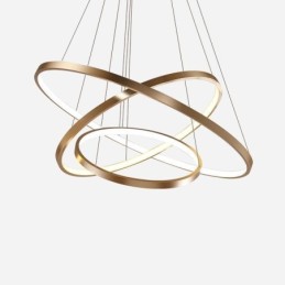 Pendant Light Modern Chandelier Lighting 3 Rings Ceiling Light