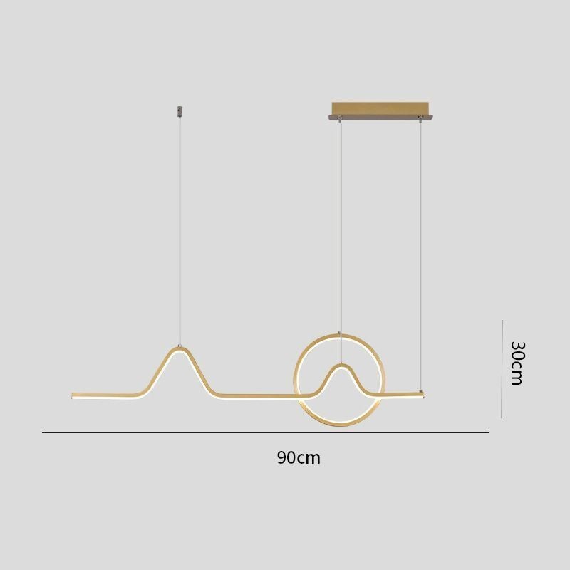 Pendant Light Minimalist Decorative Light Fixture 52W