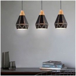 Industrial Retro Vintage Hanging Light Hollow Lampshade