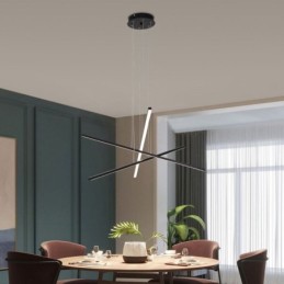 Linear Suspension Pendant Light Decorative Light Fixture