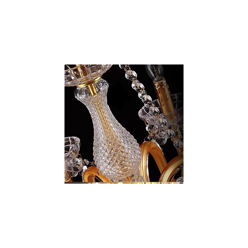 Modern Contemporary Traditional Classic Vintage Crystal Painting Glass Chandelier