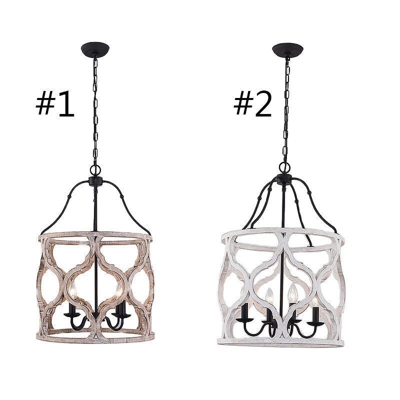 Vintage Style 4 Light Lantern Pendant Light