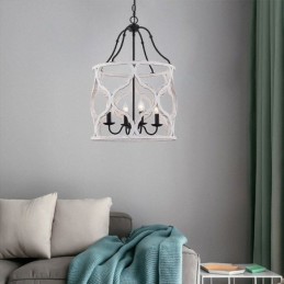 Vintage Style 4 Light Lantern Pendant Light