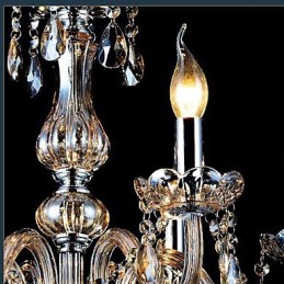 Modern Contemporary Traditional Classic Vintage Crystal Electroplated Glass Chandelier