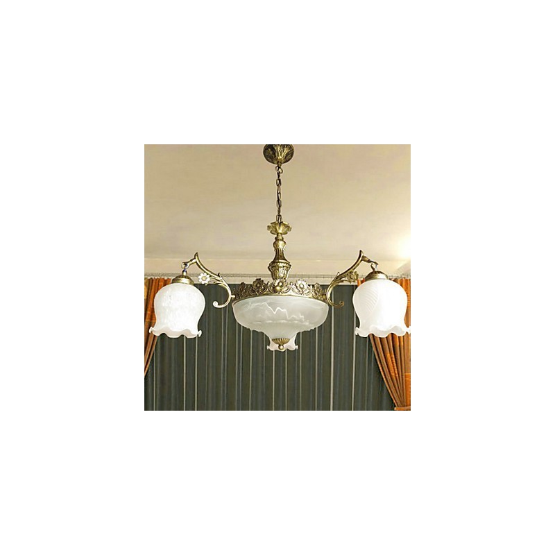 Traditional Classic Painting Chandelier