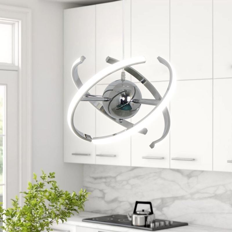 Swivel Globe Pendant Light Decorative Ceiling Lamp