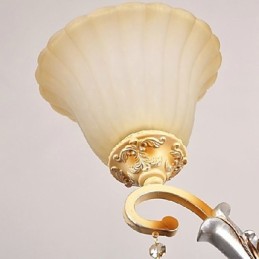 Traditional Classic Crystal Painting Chandelier