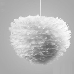 Pretty Feather Decorative Pendant Light Fixture