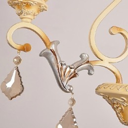 Traditional Classic Crystal Painting Chandelier