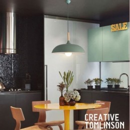 Modern Pendant Light Colorful Macaron Pendant Lamp