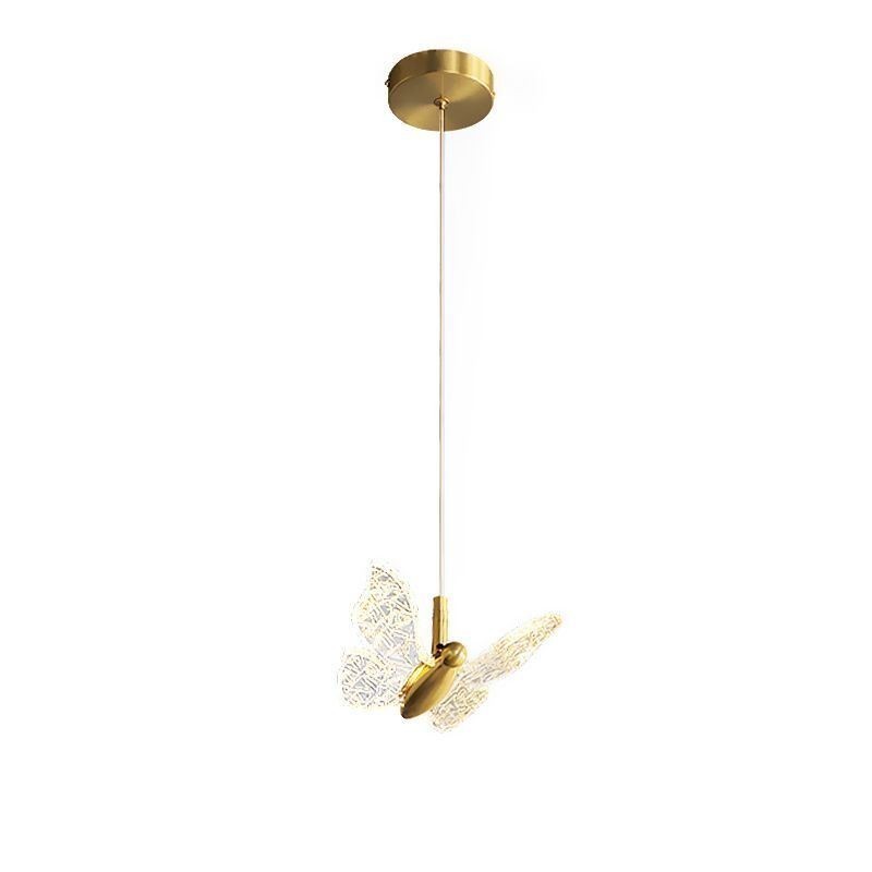 Pendant Light Acrylic Butterfly Ceiling Light Fixture