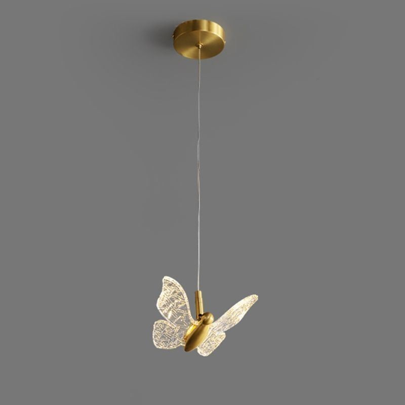 Pendant Light Acrylic Butterfly Ceiling Light Fixture