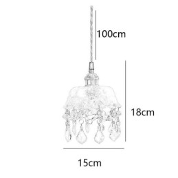 Elegant Glass Pendant Light Single Head Mini Pendant Light