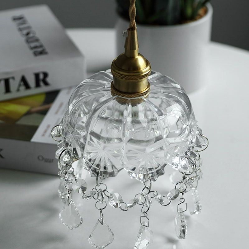 Elegant Glass Pendant Light Single Head Mini Pendant Light