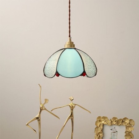 Minimalist Petal Glass Pendant Light Single Head Glass Pendant Lamp