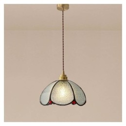 Minimalist Petal Glass Pendant Light Single Head Glass Pendant Lamp