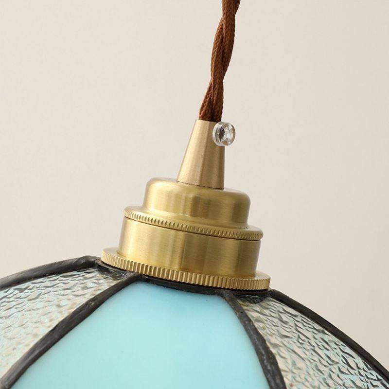 Minimalist Petal Glass Pendant Light Single Head Glass Pendant Lamp