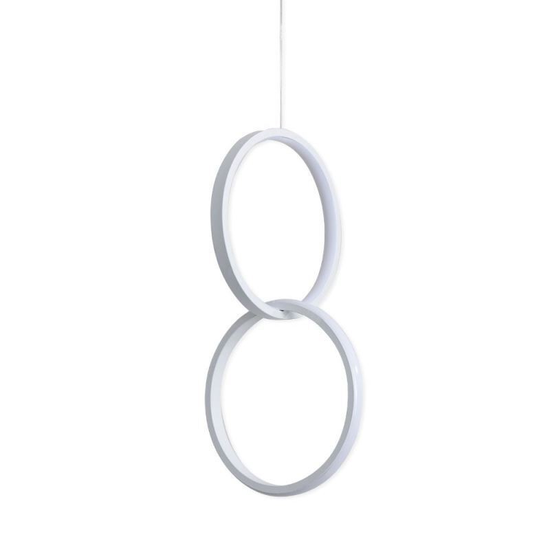 Mimimalist Double Ring Pendant Light