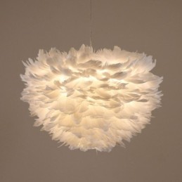 Pretty Feather Decorative Pendant Light Fixture