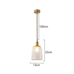 Modern Minimalist Glass Pendant Light Decorative Ceiling Light