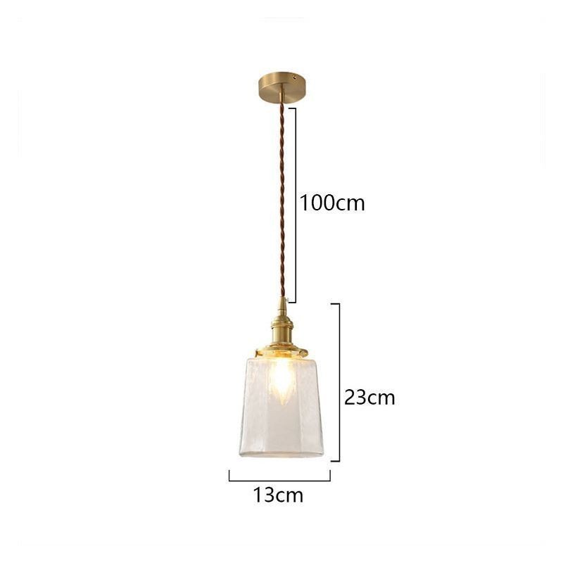 Modern Minimalist Glass Pendant Light Decorative Ceiling Light