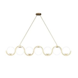 Modern Glass Globe Pendant Light Minimalist Light Fixture