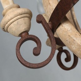 Wood Pendant Light Nordic Retro Ceiling Light