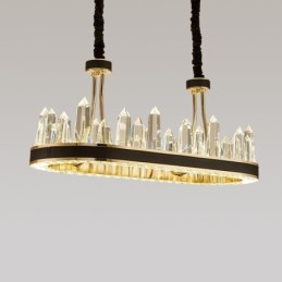 Contemporary Crystal Pendant Light Crystal Ceiling Light