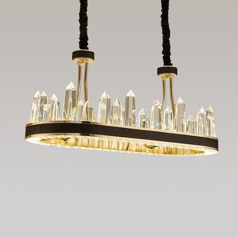 Contemporary Crystal Pendant Light Crystal Ceiling Light