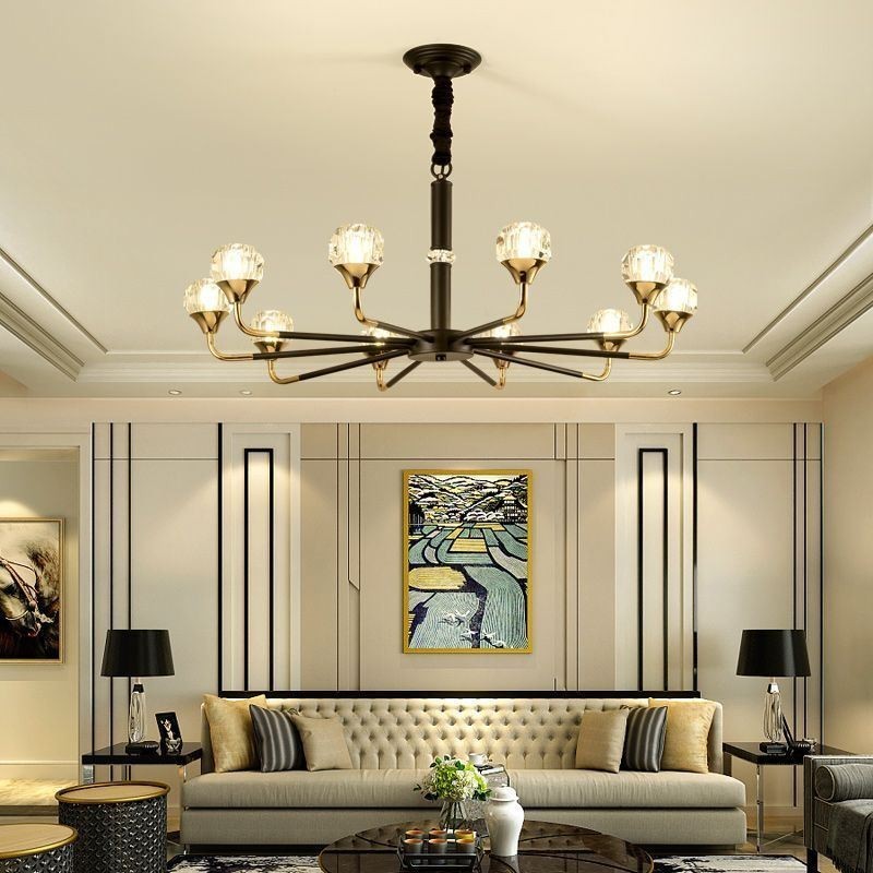 Modern Crystal Pendant Light Elegant Crystal Chandelier