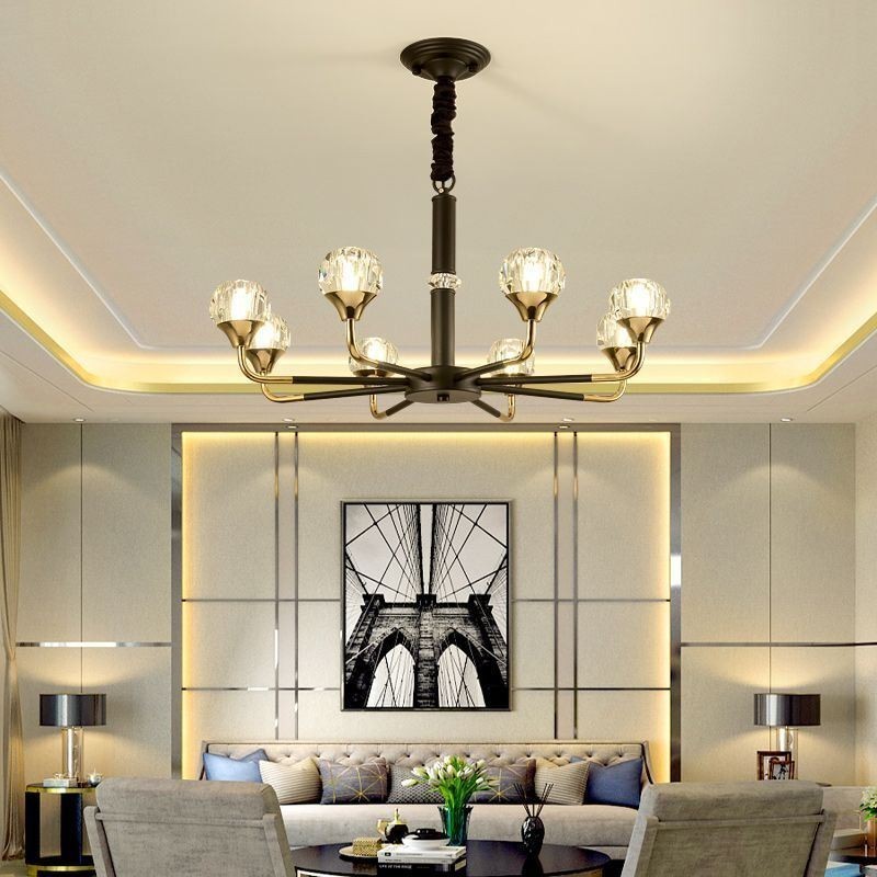 Modern Crystal Pendant Light Elegant Crystal Chandelier