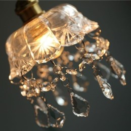 Elegant Glass Pendant Light Single Head Mini Pendant Light