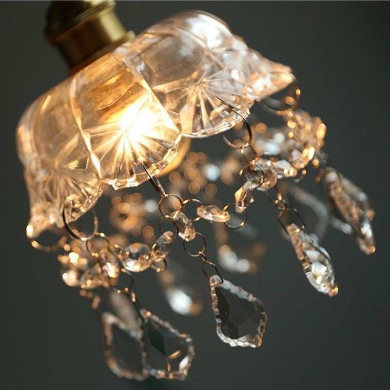 Elegant Glass Pendant Light Single Head Mini Pendant Light