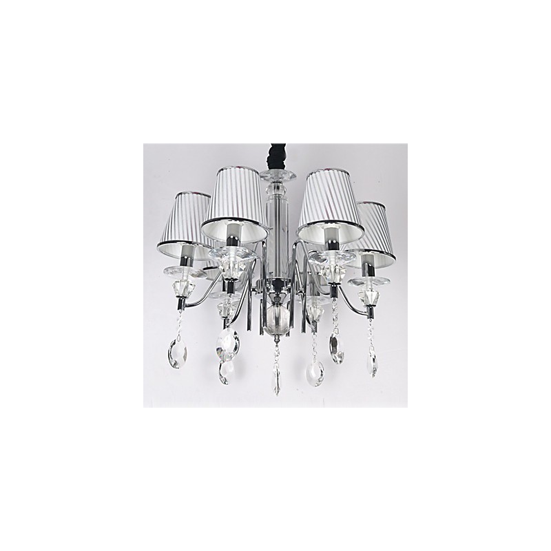 Modern Contemporary Crystal Electroplated Chandelier