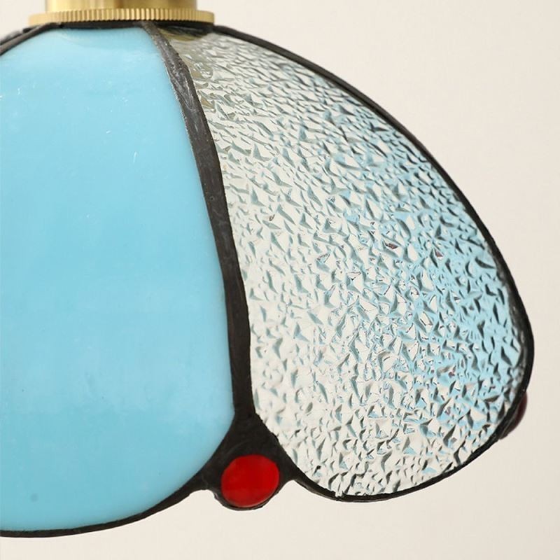 Minimalist Petal Glass Pendant Light Single Head Glass Pendant Lamp