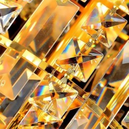 European Long Pendant Crystal Chandelier