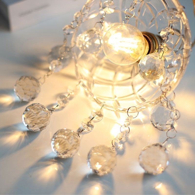 Modern Mini Glass Pendant Light 1 Light Decoration Light Fixture