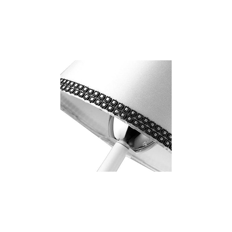 Modern Contemporary Crystal Chrome Metal Chandelier