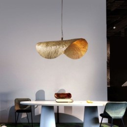 Brass Pendant Light Modern Minimalist Lotus Leaf Ceiling Light
