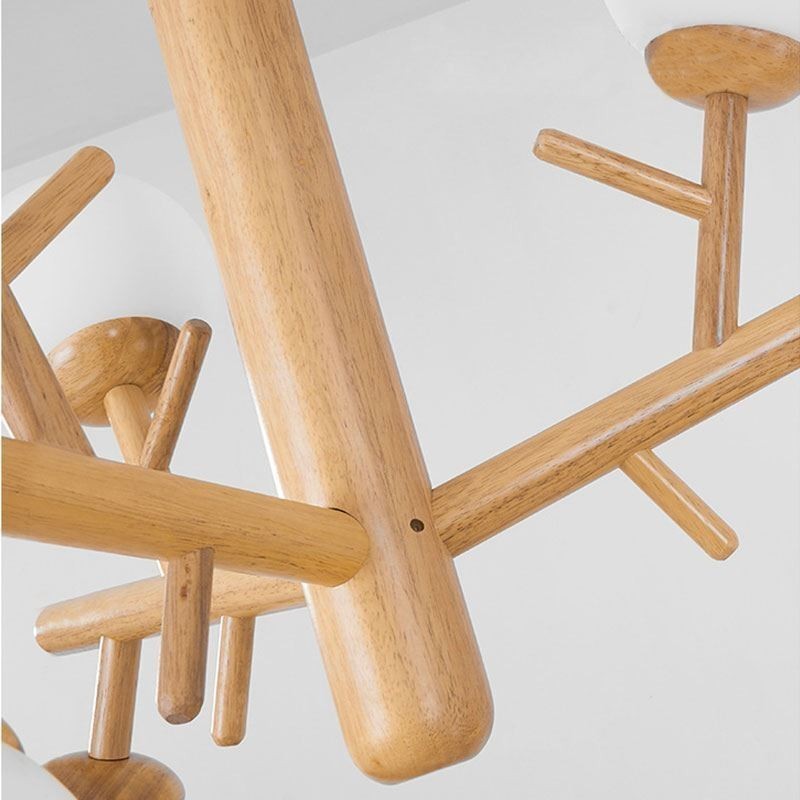 Nordic Creative Wooden Pendant Light