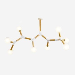 Nordic Magic Bean Pendant Light Creative Wooden Lighting