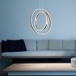 Nordic Pendant Light Acrylic Ring Shape Pendant Light